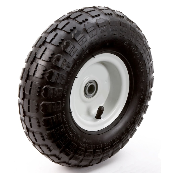 Tricam Farm and Ranch 6 in. D X 10 in. D 300 lb. cap. Centered Tire Rubber 1 pk FR1055 - main
